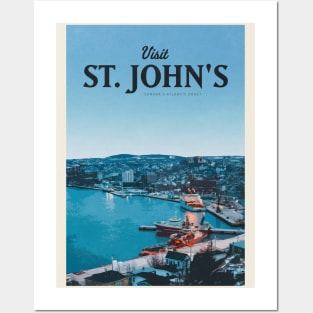 Visit St. John's Posters and Art